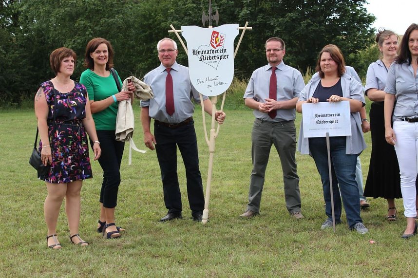Wasserschlacht in Niederspier