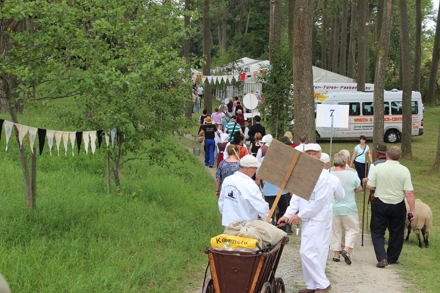 Wasserschlacht in Niederspier