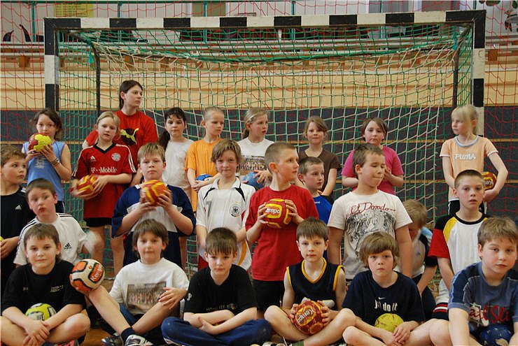 Handball-Oster-Camp. NNZ-City Scout on Tour