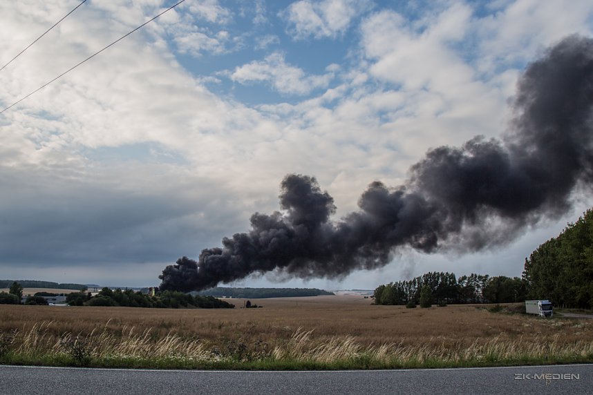 Brand in Rockensu&szlig;ra