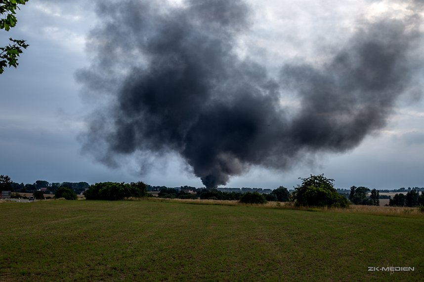 Brand in Rockensu&szlig;ra