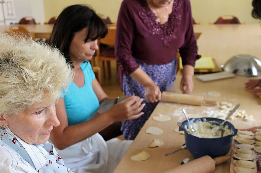 Internationales kulinarisches Treffen