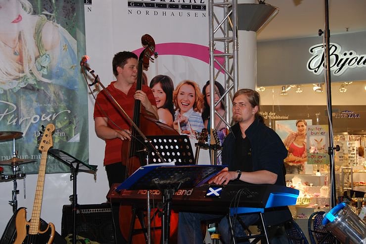 1. Moonlightshopping im Jahr 2009 S&uuml;dharz Galerie Nordhausen.