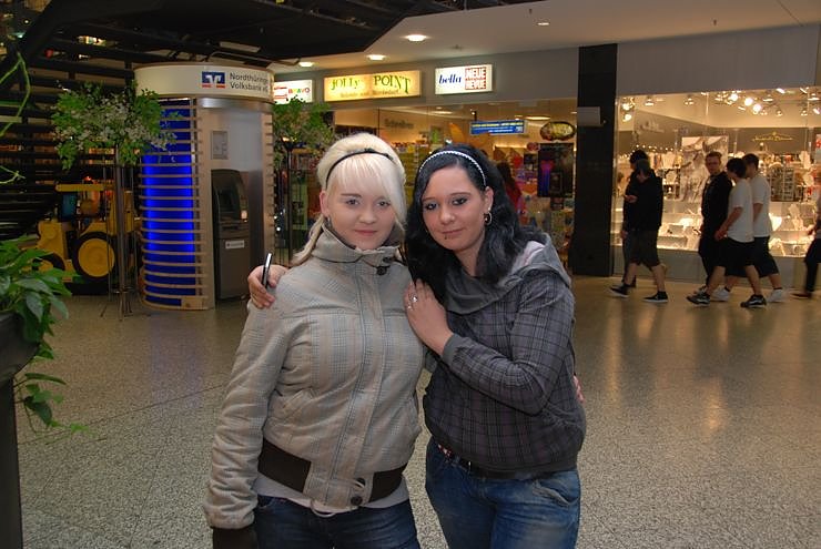 1. Moonlightshopping im Jahr 2009 S&uuml;dharz Galerie Nordhausen.