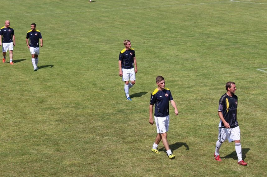 Start in die Verbandsliga Fu&szlig;ball