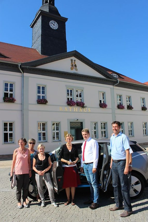 Bad Frankenhausen testet BMW i3 Elektro