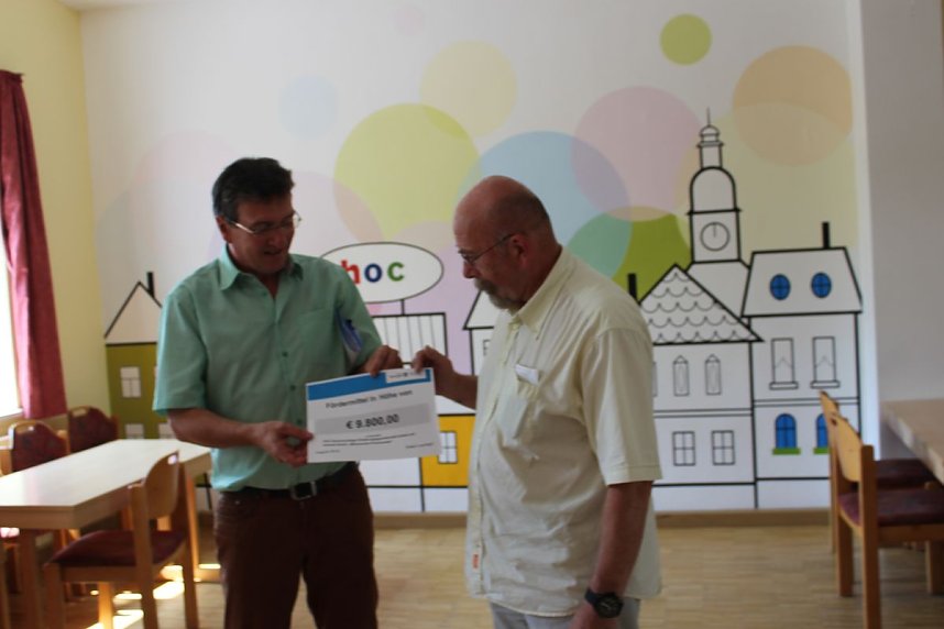 Bewilligungsbescheid f&uuml;r neues Konzept