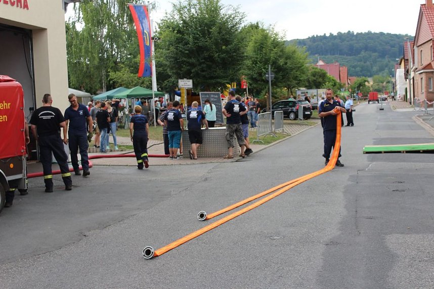 Das Wetter hielt bei der Feuerwehr