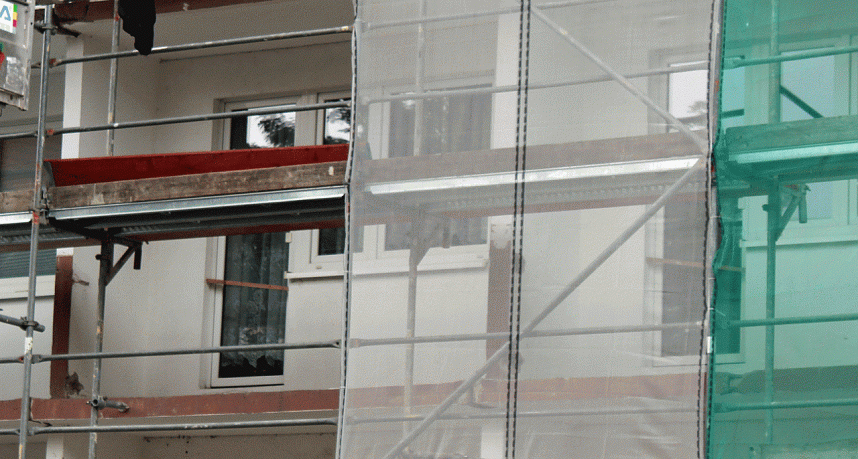 Umfangreiche Au&szlig;ensanierung