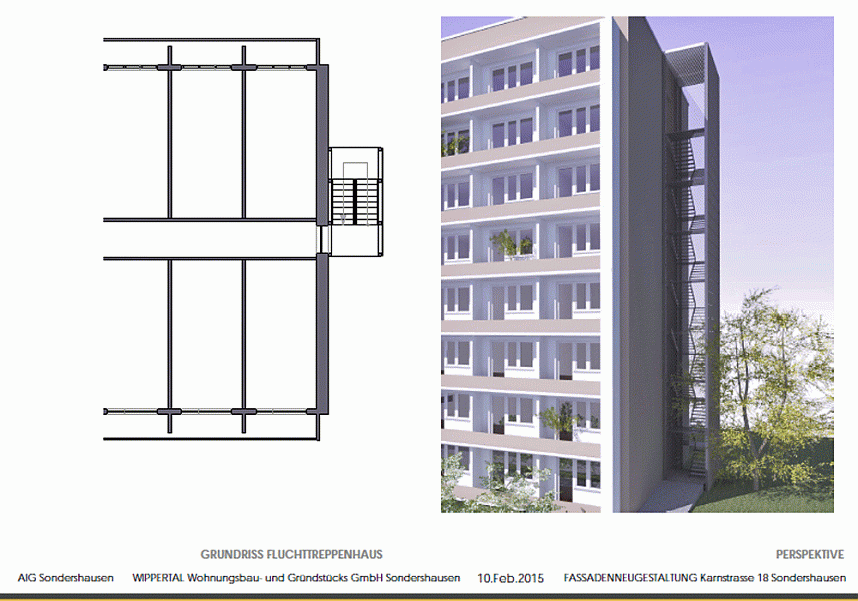 Umfangreiche Au&szlig;ensanierung