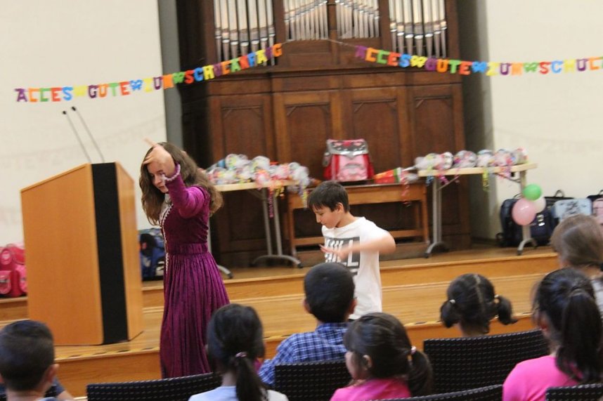 Schuleinf&uuml;hrungsfeier der besonderen Art