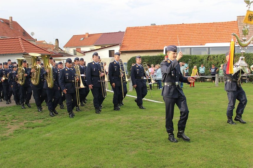 Feierliche Vereidigung in Berka