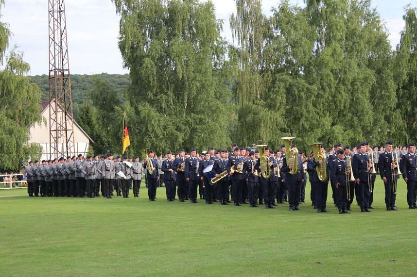 Feierliche Vereidigung in Berka