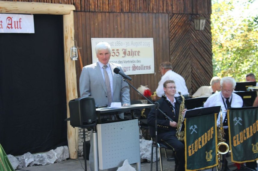 Kaiser Barbarossa begr&uuml;&szlig;te die Bergleute