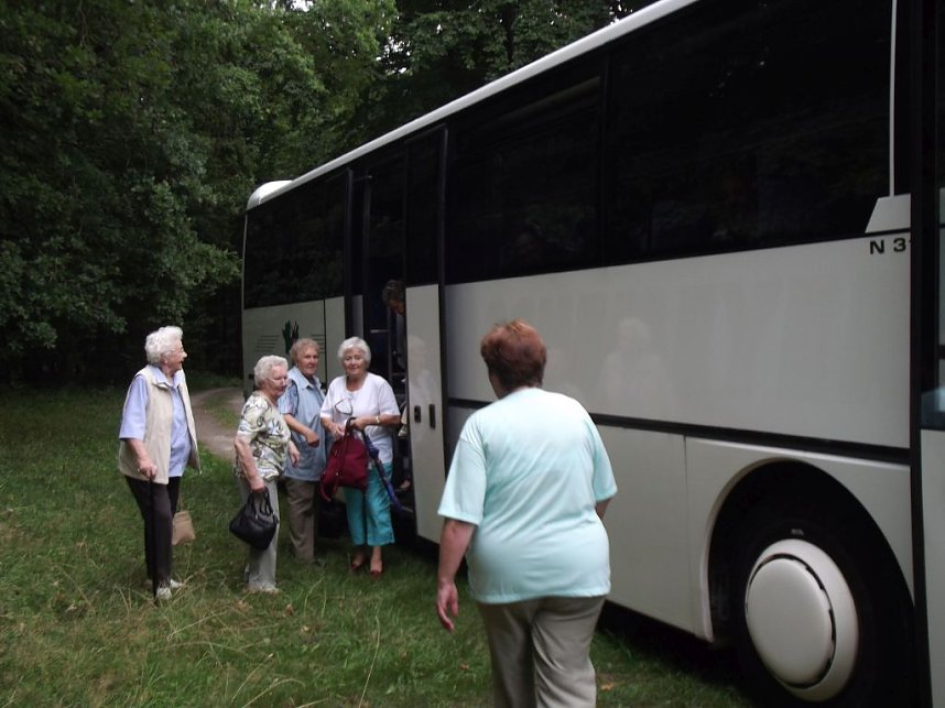 Schussfahrt ins Gr&uuml;ne