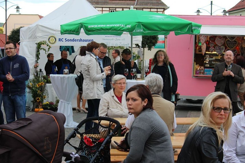 Weinfest in Sondershausen er&ouml;ffnet