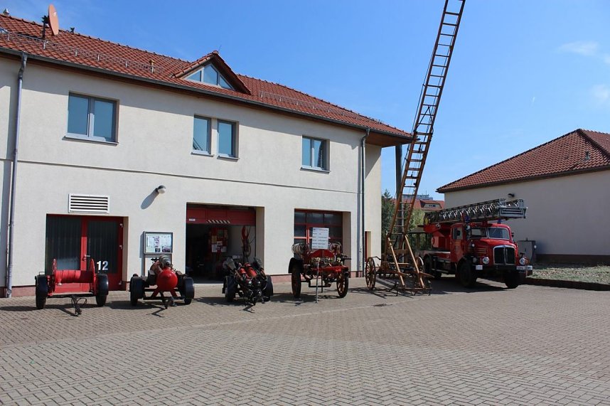 Feuerwehr zeigte sich