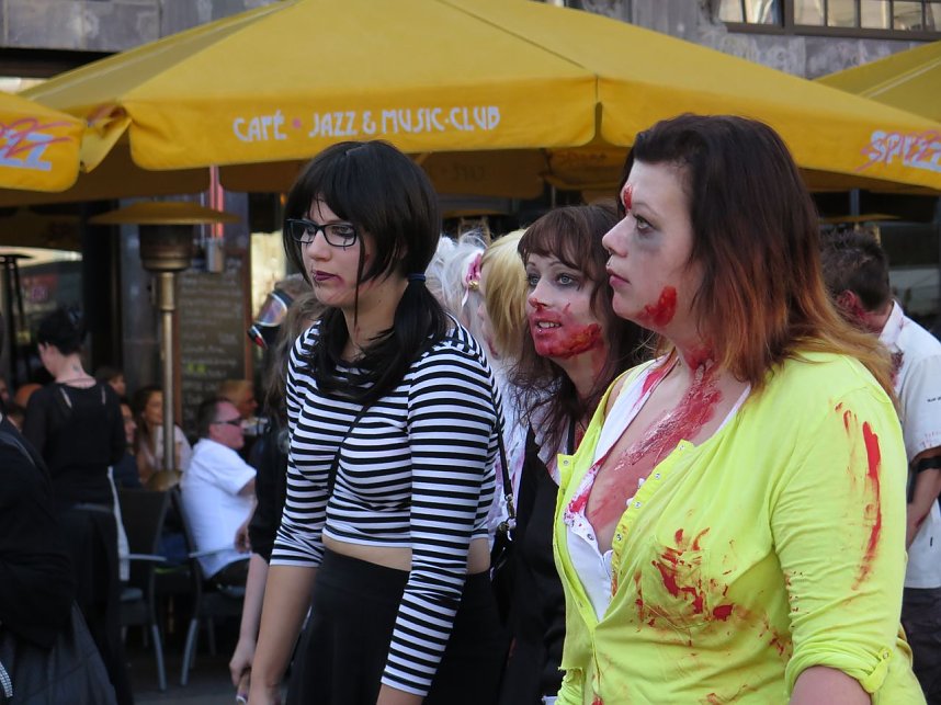 Zombie-Walk in Leipzig