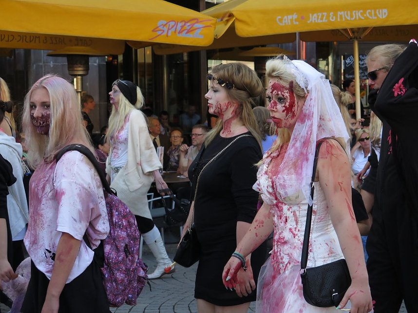 Zombie-Walk in Leipzig