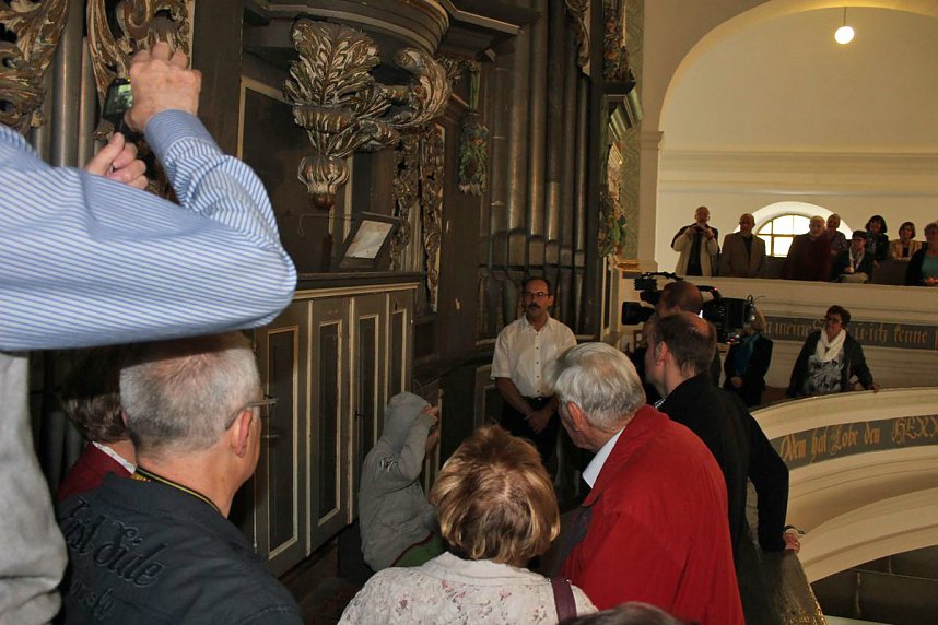 Das Innenleben der Strobel-Orgel