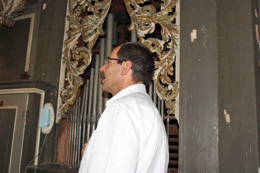 Das Innenleben der Strobel-Orgel