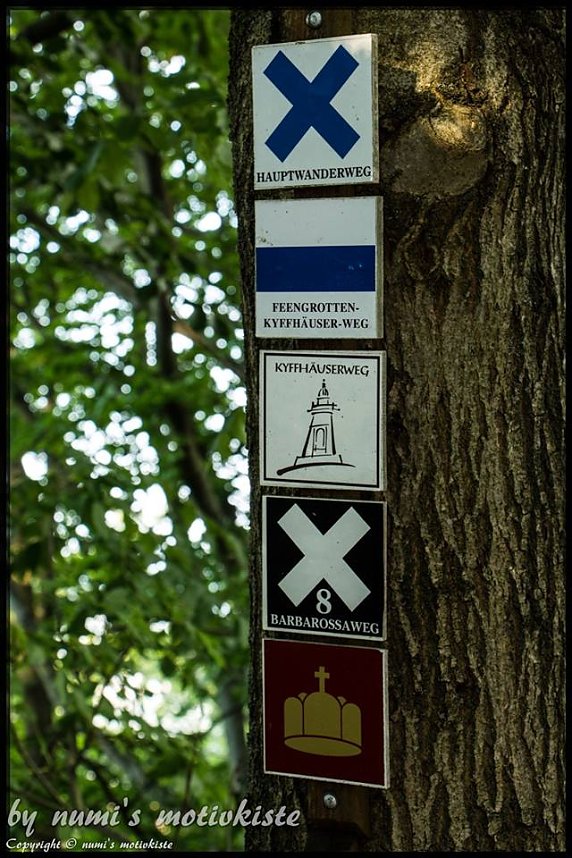 Auf dem Kyffh&auml;user unterwegs