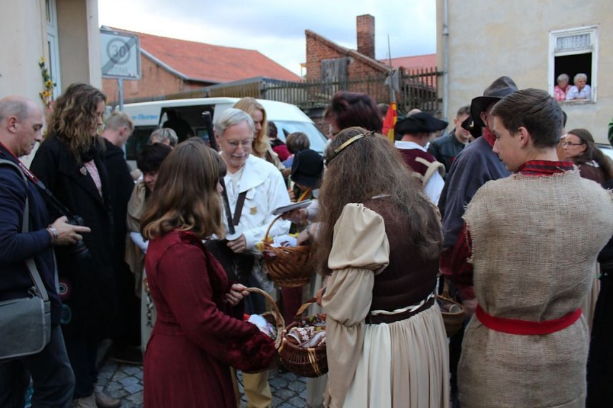 Bauernheer wurde nass gemacht