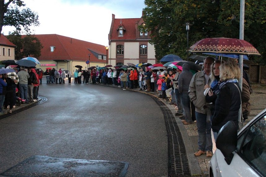 Bauernheer wurde nass gemacht