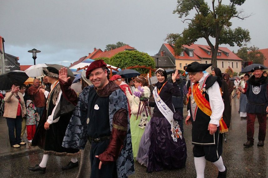 Bauernheer wurde nass gemacht
