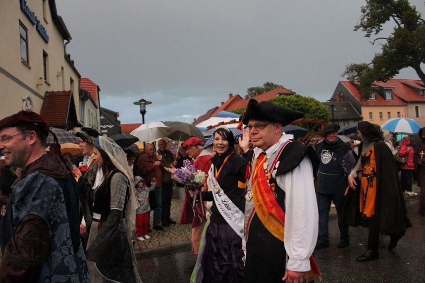 Bauernheer wurde nass gemacht