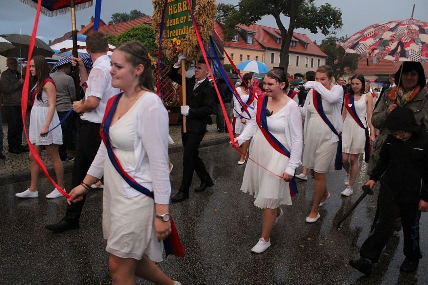 Bauernheer wurde nass gemacht