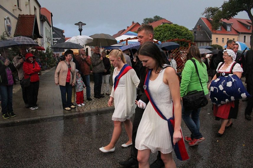 Bauernheer wurde nass gemacht