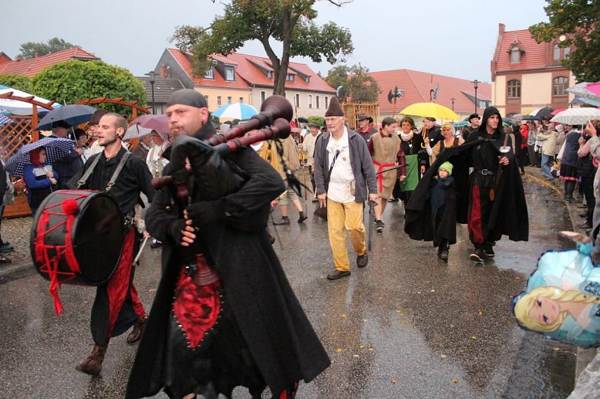 Bauernheer wurde nass gemacht