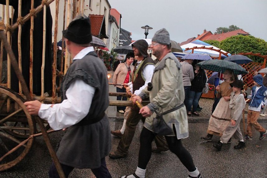 Bauernheer wurde nass gemacht
