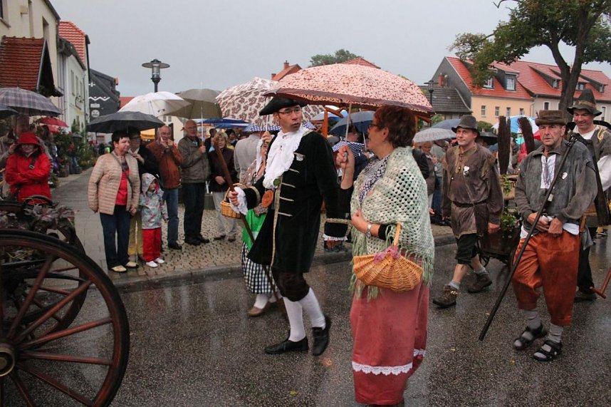 Bauernheer wurde nass gemacht