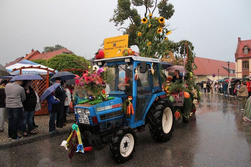 Bauernheer wurde nass gemacht
