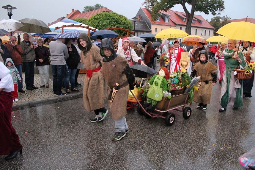 Bauernheer wurde nass gemacht