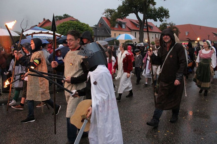 Bauernheer wurde nass gemacht
