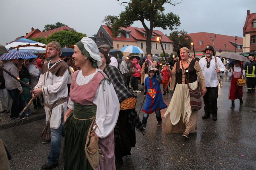 Bauernheer wurde nass gemacht