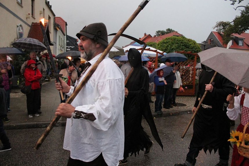 Bauernheer wurde nass gemacht