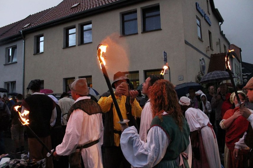 Bauernheer wurde nass gemacht
