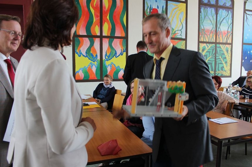 Ramelow besuchte Kyffh&auml;usergymnasium