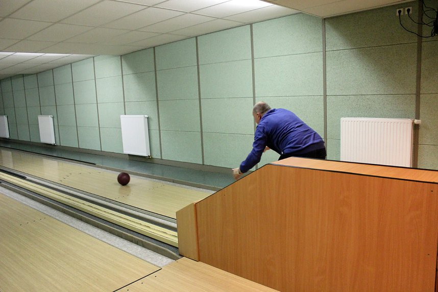 Keine ruhige Kugel geschoben