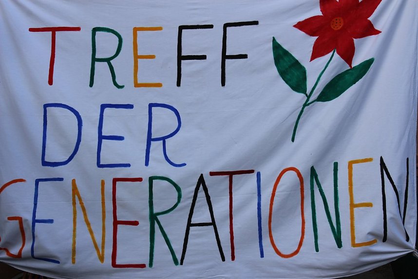 Stimmung beim Treff der Generationen