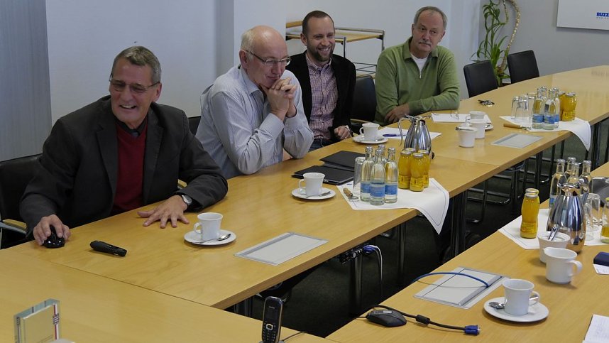 Landr&auml;tin besucht Deuna Zement GmbH