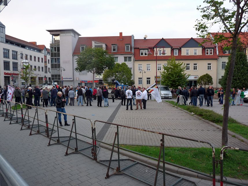 Demonstration und Gegendemonstration (1)