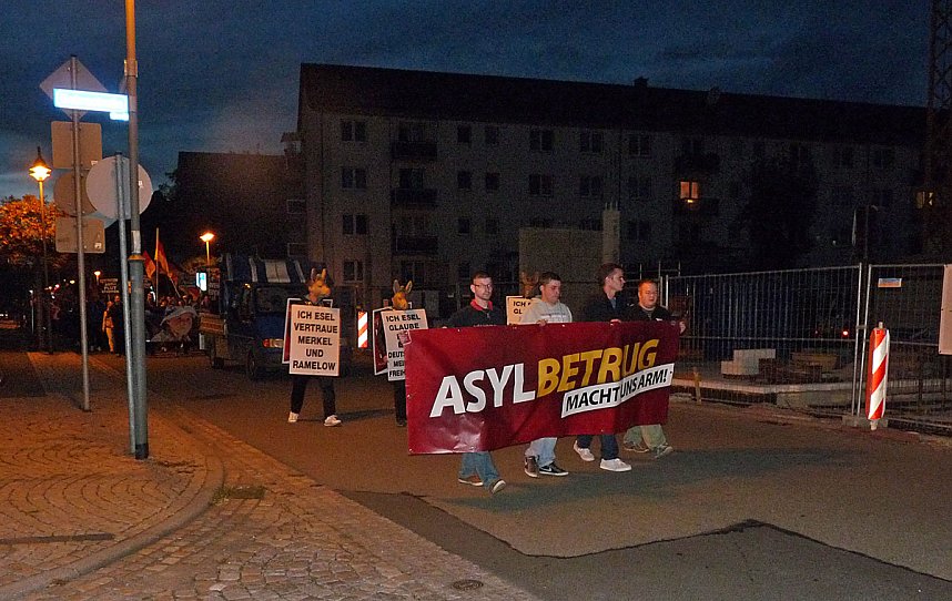 Demonstration und Gegendemonstration (1)