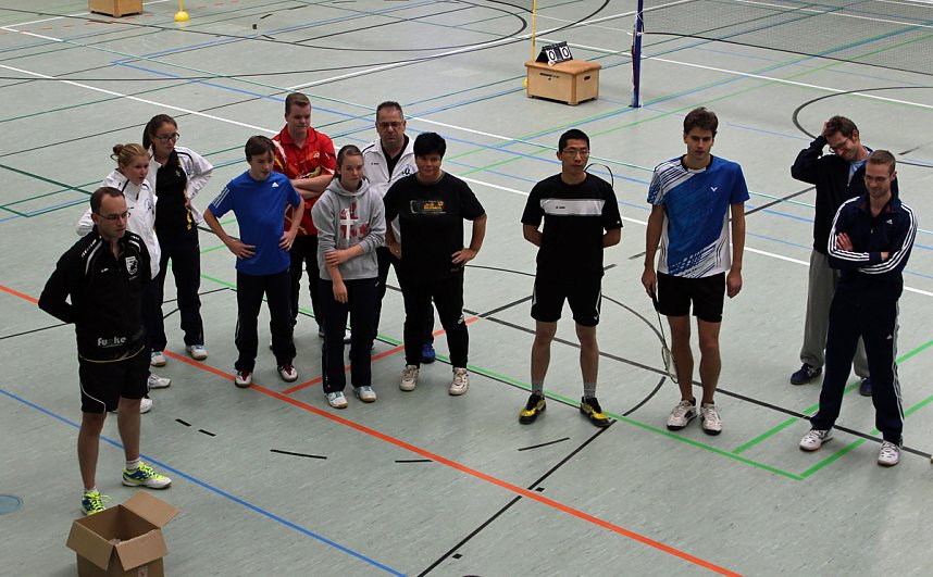 1. Badminton open gestartet