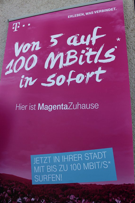 Mega schnelles Netz f&uuml;r Wasserthaleben