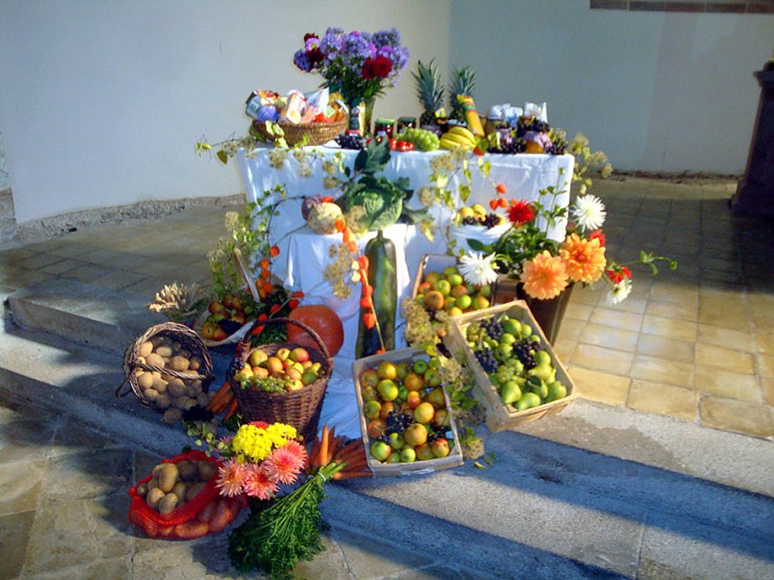 Erntedankfest auch in Bad Frankenhausen